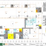 Planta baixa actual -Estudi de Recorreguts i nuclis