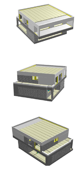 Prat Xirlo 1 - Maqueta Estructura